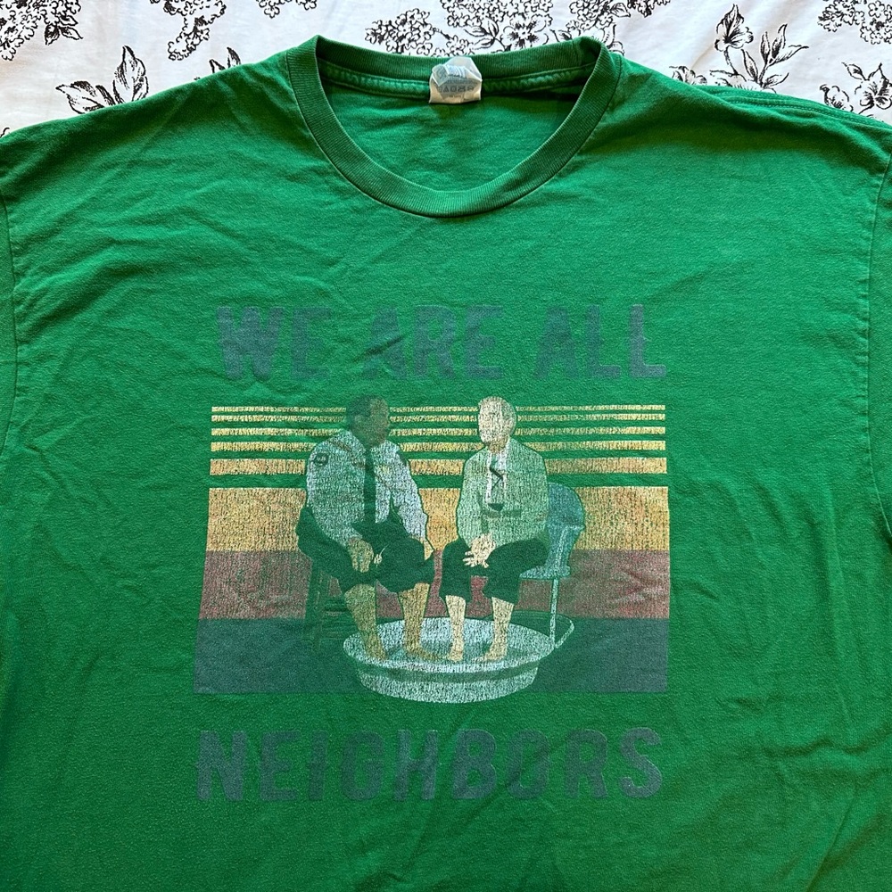 Mr. Roger’s “We Are All Neighbors” Graphic T-shirt